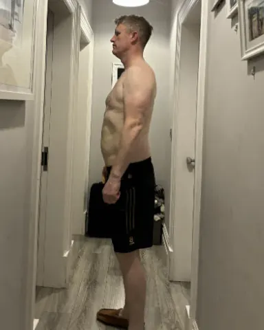 Mike after coaching