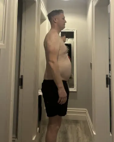 Mike before coaching