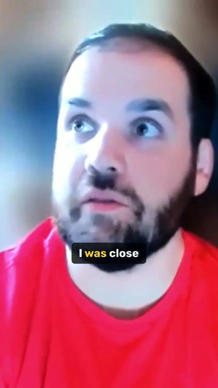 Josh, a coaching client, talking on a video call