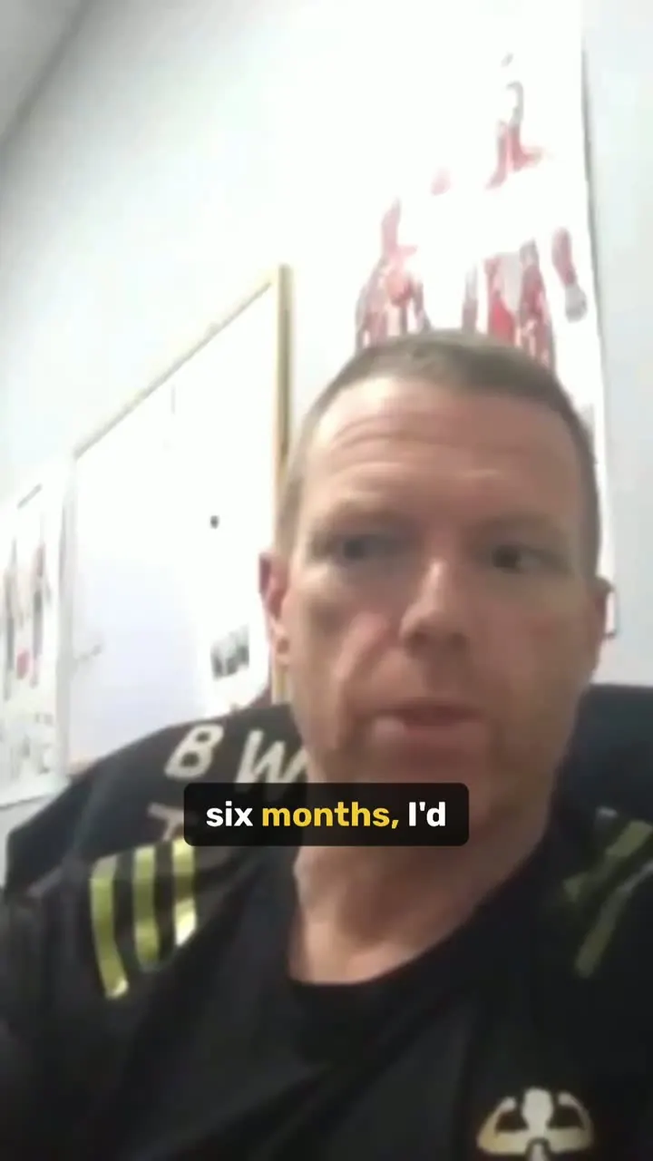 Stefan, a coaching client, talking on a video call