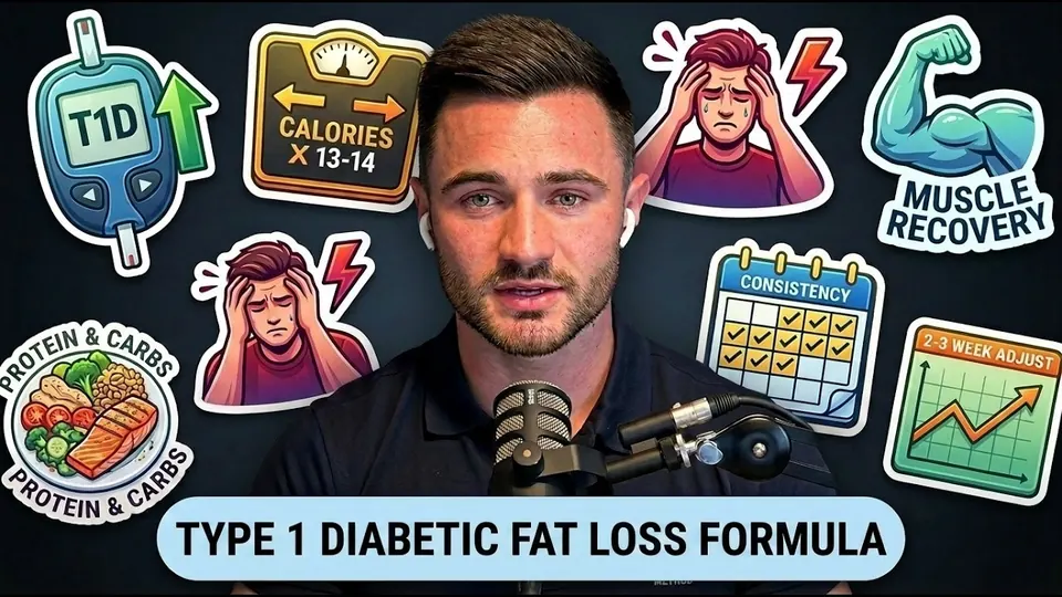 Video: How Many Calories to Lose Fat With Type 1 Diabetes
